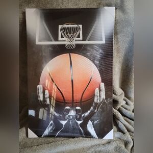Basketball Wall Art in Plastic with Box